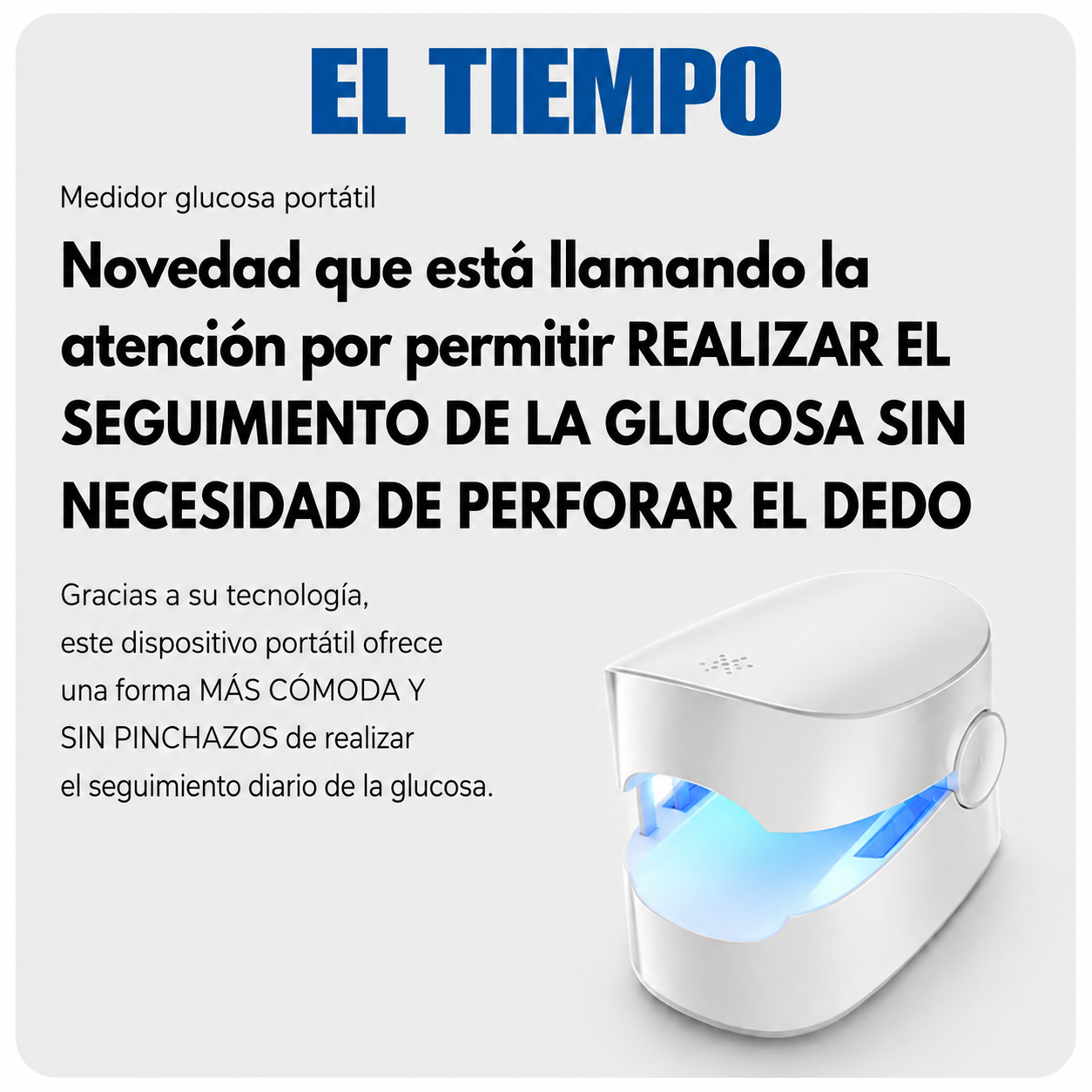 MONITOR DIGITAL SIN PINCHAZOS – NO INVASIVO – NUEVO EN ESPAÑA
