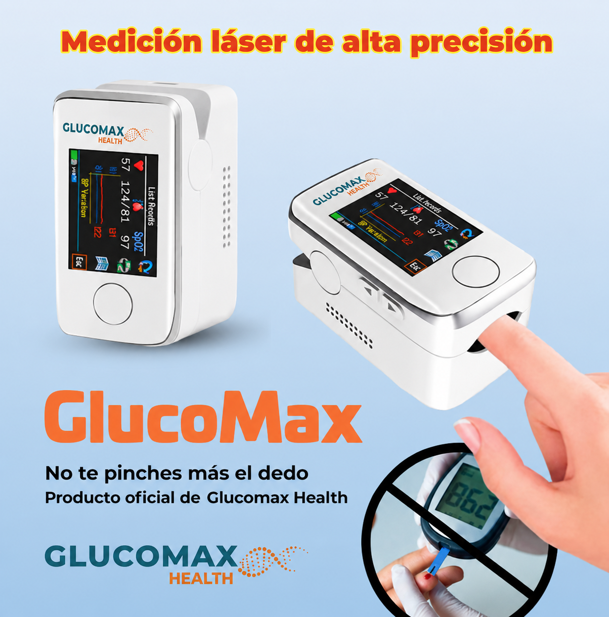 MEDIDOR LASER - 99,9% PRECISÍON - NOVEDAD EN ESPAÑA - NO INVASIVO